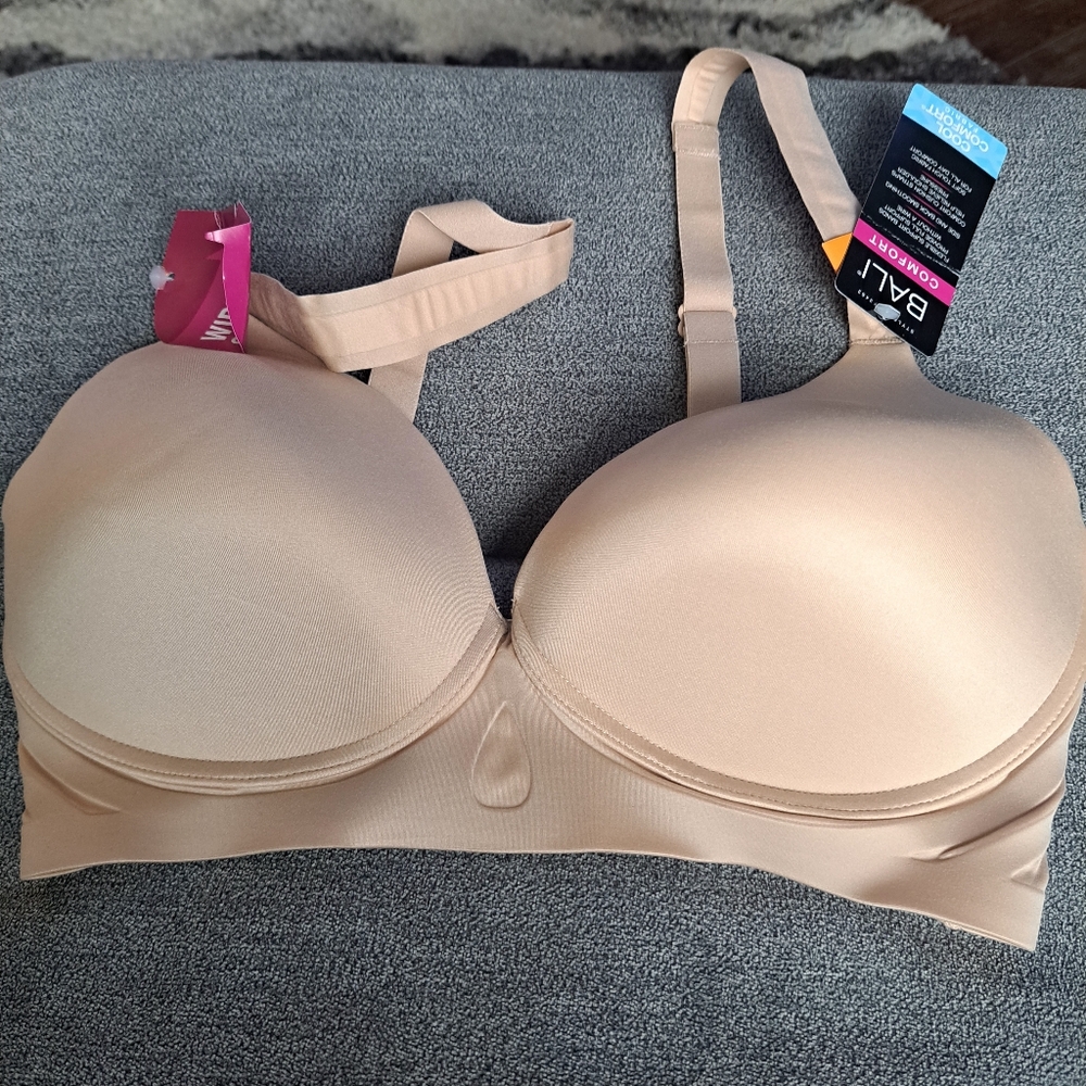 Bali Tan T-Shirt Bra Seamless Lightly Padded